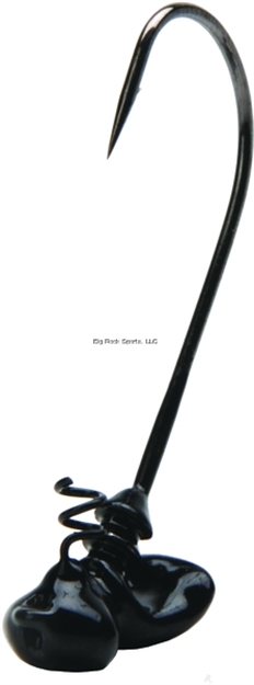 Picture of Mega Strike Pro Series E2 Shakey Head, 1/4 Oz, Black, 4/Pack