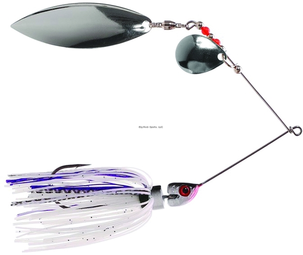 Picture of Mega Strike Roland Martin Strikeback 1/2Oz Lavender Shad Skirt W/Nickel/Nickel Blades