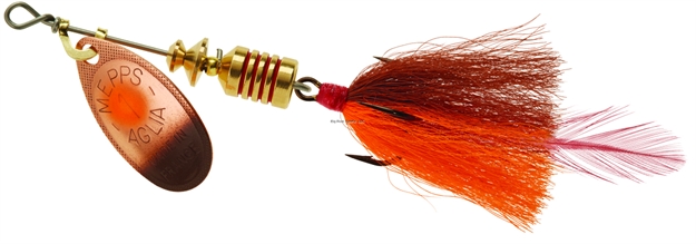 Picture of Mepps Aglia Bait Series - Dressed Treble 1/8Oz Crawfish