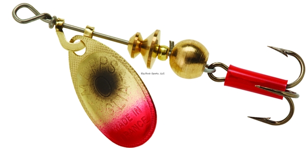 Picture of Mepps Aglia Bait Series - Plain Treble 1/12Oz Golden Shad