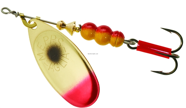 Picture of Mepps Aglia Bait Series - Plain Treble 1/3Oz Golden Shad