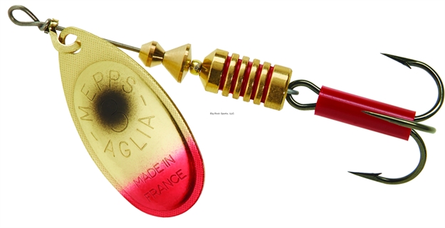 Picture of Mepps Aglia Bait Series - Plain Treble 1/4Oz Golden Shad