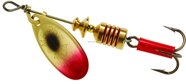 Picture of Mepps Aglia Bait Series - Plain Treble 1/8Oz Golden Shad