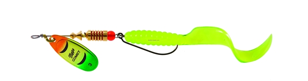 Picture of Mepps Comet Combo 1/4Oz Firetiger Platium-Chartreuse