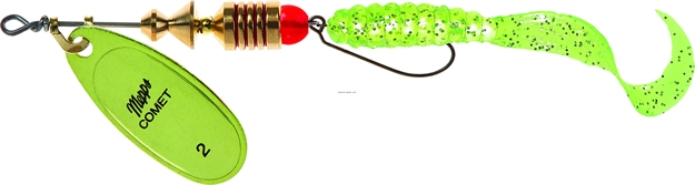 Picture of Mepps Comet Combo 1/6Oz Chartreuse Platium-Chartreuse/Silver Flake