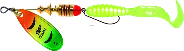 Picture of Mepps Comet Combo 1/6Oz Firetiger Platium-Chartreuse