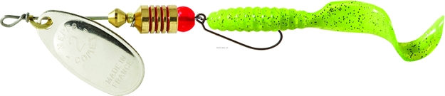 Picture of Mepps Comet Combo 1/6Oz Silver-Neon Chartreuse Flake