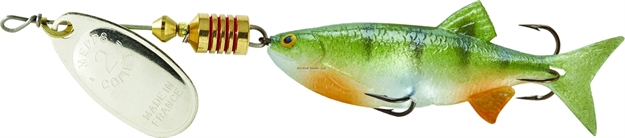 Picture of Mepps Comet Mino In-Line Spinner 1/4 OZ Silver-Perch
