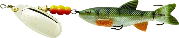 Picture of Mepps Comet Mino In-Line Spinner 7/16 OZ Silver-Perch