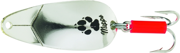 Picture of Mepps Little Wolf Spoon, 1/8 Oz, Plain Treble Hook, Silver