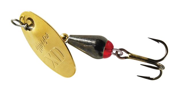 Picture of Mepps Mepps Xd2 Bk-G Xd-Plain Trbl 1/6Oz Black-Gold