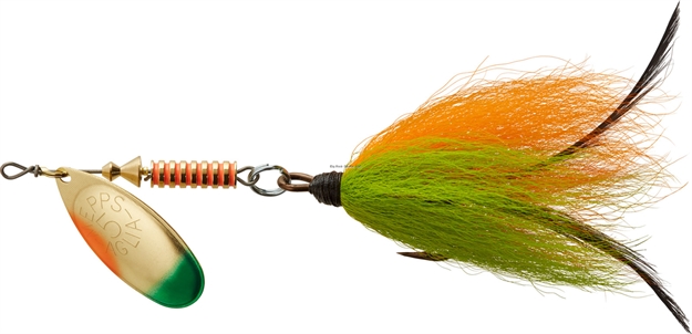 Picture of Mepps Musky Killer Bait Series- Bucktail Perch 3/4Oz
