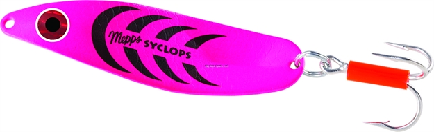Picture of Mepps Syclops-Plain Treble 1/4Oz Hot Pink