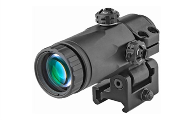 Picture of  Meprolight Usa 8014000500 Mx3-T Magnifier Black 3X 27Mm Rifle Features Tactical Pullback Mechanism