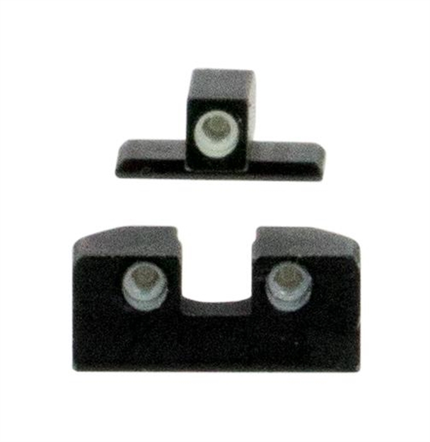 Picture of Meprolight 10110O Tru-Dot Handgun Night Sights Sig Sauer Tritium Green Tritium Orange Black