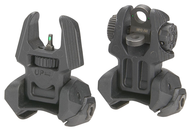 Picture of Meproligh/ Fab Defenset Front & Rear Flip UP Sights Tritium 2 Dot Rear