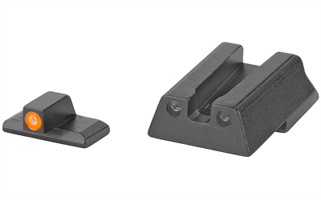 Picture of Meprolight Usa 415453131 Hyper-Bright Day/Night Tritium Sights Hk45/45C/Vp9 Fixed Tritium Orange Green Black Frame