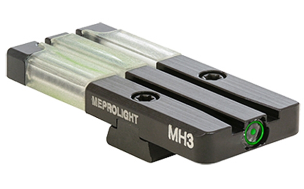 Picture of Meprolight Usa 632423108 FT Bullseye  CZ P10 Green/Black Frame Dovetail