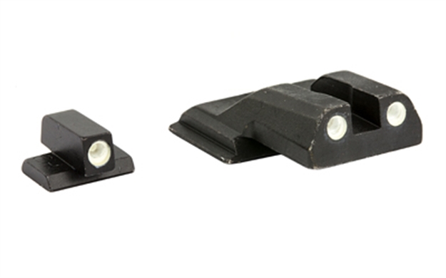 Picture of Meprolight Usa 117703101 Tru-Dot  Black | Green Tritium Front Sight Green Tritium Rear Sight Set ML11770