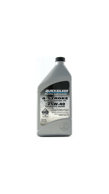 Picture of Mercury Marine Oil 4 Stk 25W-40 Syn QT