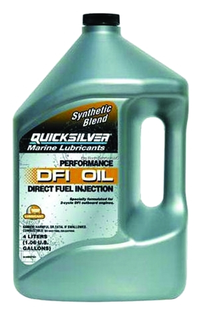 Picture of Mercury Outboard Motor Oil Gal 2-Cycle QS Dfi