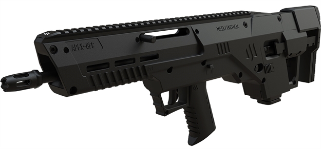 Picture of  Meta Tactical Llc Apexgfcbk23 Apex Carbine Conversion Kit 16" 40 S&W, Black, Polymer Bullpup Chassis With Adj. Stock, M-Lok Handguard, AR Style Pistol Grip, Muzzle Device, Fits Glock 23 Gen 3-4 810108180210