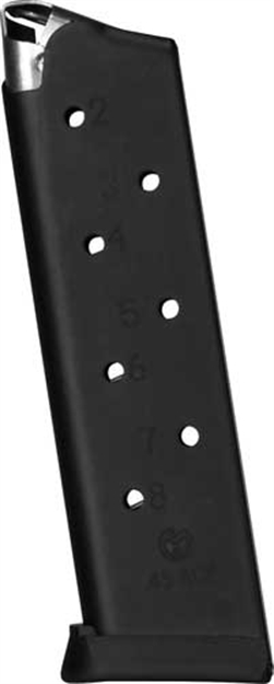 Picture of Metalform Magazine 1911 Govt. 45Acp 8Rd Black Removable Base M1911458LSRRB 858303007178