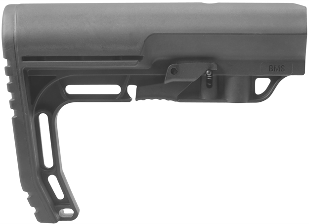 Picture of  Mission First Tactical Bms Battlelink Minimalist Stock Collapsible Black Synthetic For Ar-15, M16, M4 With Commercial Tubes (Tube Not Included) 676315025818