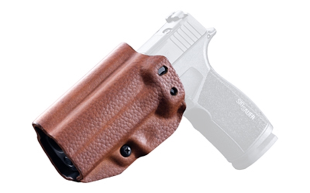 Picture of Mission First Tactical Ambi Iwb/Owb Leather Hyb Rid, Sig P365mac Brn H3-SIG-6-BR1 810099434545
