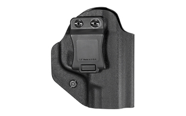 Picture of Mission First Tactical Hswshsaiwbabl Appendix Holster Iwb/Owb Black Polymer Belt Clip Fits S&W M&P Shield 2.0 9/40/Shield Plus 9/40/Shield 1.0 9/40 Ambidextrous HSWSHSAIWBA-BL 814002022317