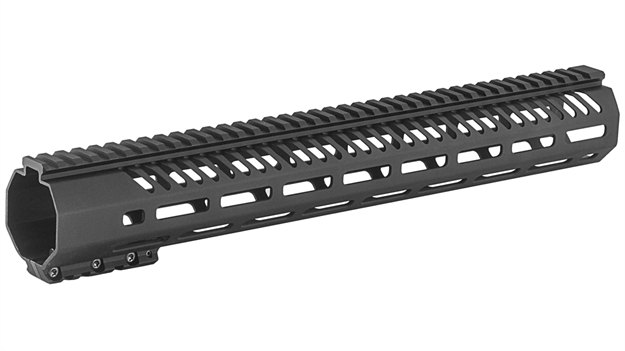 Picture of  Mission First Tactical Tmarff15mrs Tekko AR Free Float M-Lok Rail System 15" 6061 Aluminum Black Hard Coat Anodized 814002020849