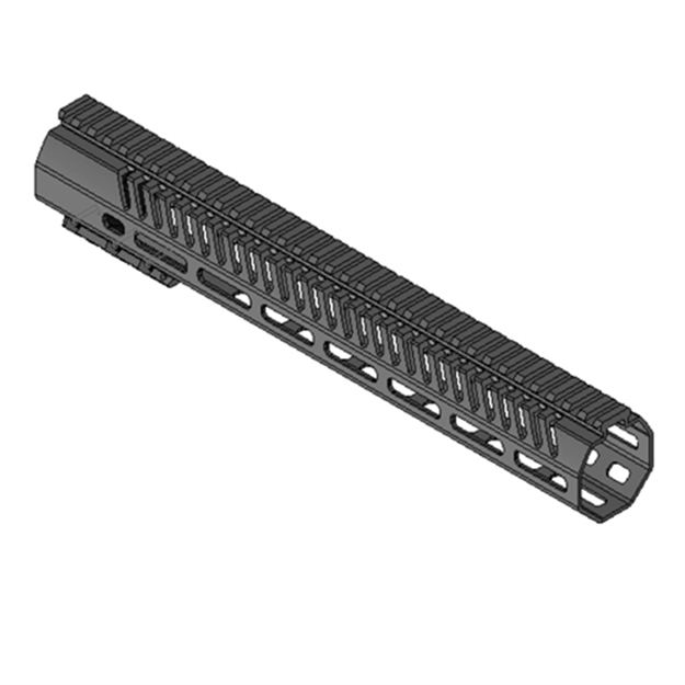 Picture of  Mission First Tactical Tmarff13mrs Tekko AR Free Float M-Lok Rail System 13.5" 6061 Aluminum Black Hard Coat Anodized 814002021433