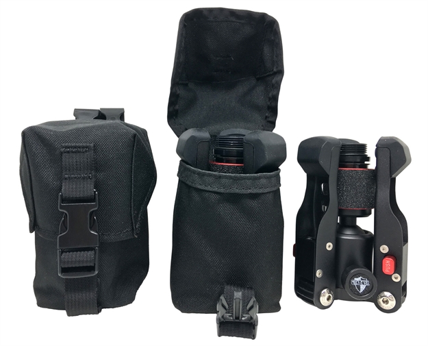 Picture of  Mid-Evil Industries Molleblack Molle Pouch  Black