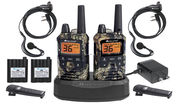 Picture of Midland Radios 2 - Way Frs/Gmrs Radios, Mobu,40 Mile,22 +14 Ch, Priv Codes, Weather Alert, Desk Top Charger, Rechargeable Batteries