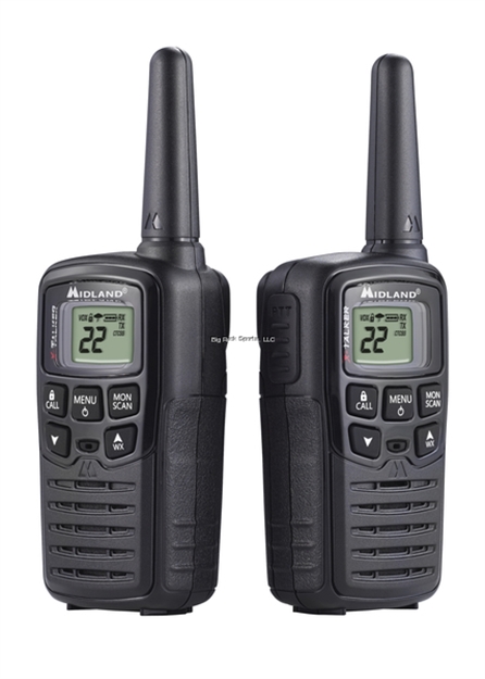 Picture of Midland Radios 2- Way Frs/Gmrs Radios 20 - Mile, 22 Ch,38 Privacy Codes, Weather Alert, CH Scan, 4 Aaa Batt Not Included