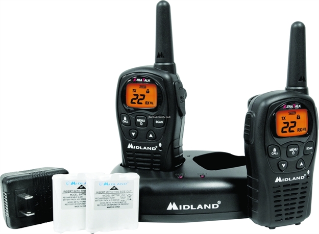 Picture of Midland Radios Frs/Gmrs 2-Wayradi 24 Mile Batt/Desktop Charger Pair