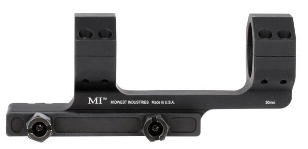 Picture of Midwest Industries Mism30g2 Gen 2 MI Scope Mount/Ring Combo Black Hardcoat Anodized MI-SM30G2 812102032441