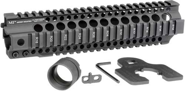 Picture of Midwest Industries Handguard Crt Picatinny 10" Fits Ar-15 MICRT10