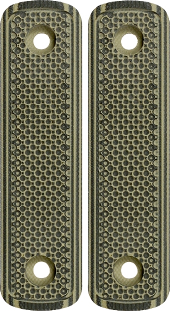 Picture of Midwest Industries Lever Action G10 Straight Grip Panel OD Green/Black ! MI-G10SG-ODB