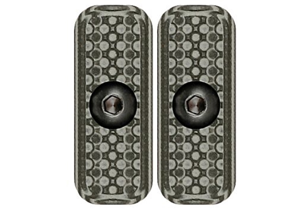 Picture of Midwest Industries Lever Stock G10 M-Lok Panel Grey/Black 2-Pack G10MPGB 812102034520