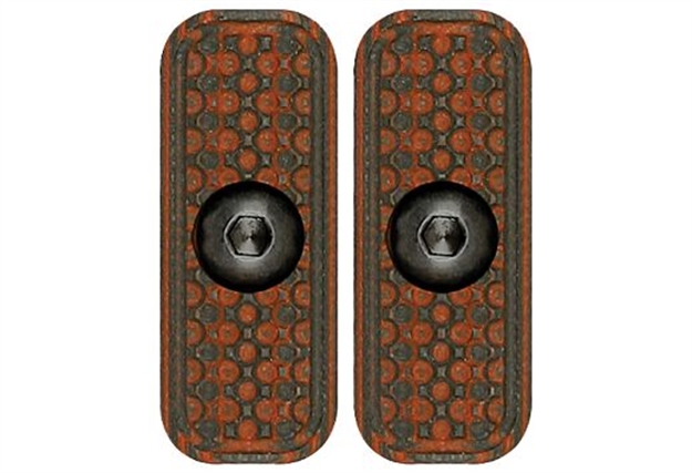 Picture of Midwest Industries Lever Stock G10 M-Lok Panel Red/Black 2-Pack G10MPRB 812102034537