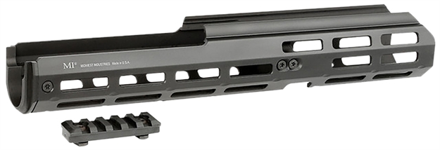 Picture of  Midwest Industries Mibenm4hg M4 Benelli Black Hardcoat Anodized 6061 Aluminum 12.00" Long