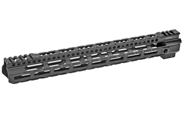 Picture of  Midwest Industries Micrlw15 Combat Lightweight Ar-15 Black Hardcoat Anodized Aluminum/Polymer 15" Picatinny/M-Lok 812102032236