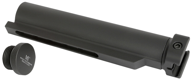 Picture of  Midwest Industries Mistap Stock Tube Adaptor  Black Hardcoat Anodized Aluminum Ar-Platform