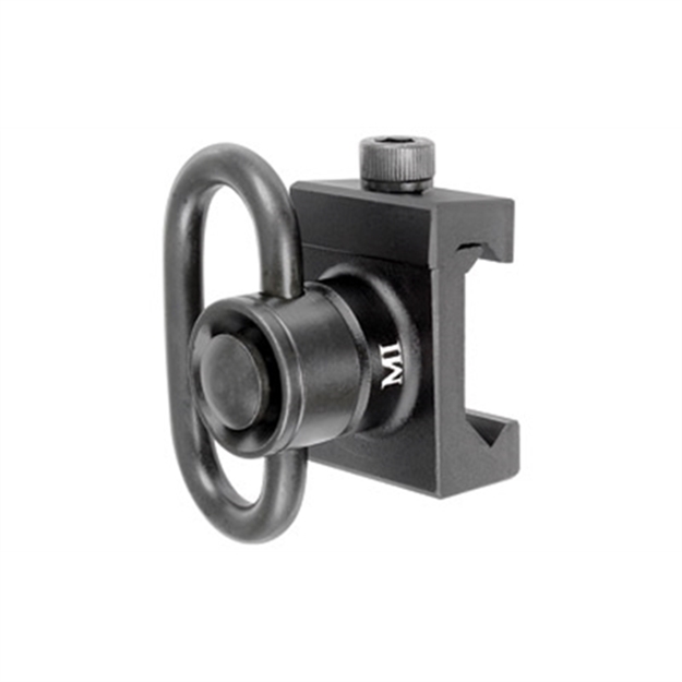 Picture of  Midwest Industries Mctar08hd Quick Detach  Front Sling Adapter HD Black Aluminum 816537011880