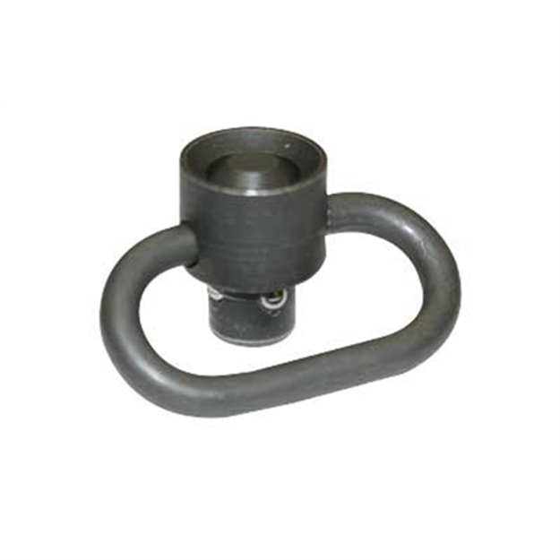 Picture of  Midwest Industries Mihdfs Heavy-Duty Swivel 1.25" Quick Detach/Push Button Black Manganese Phosphate Steel 816537012023