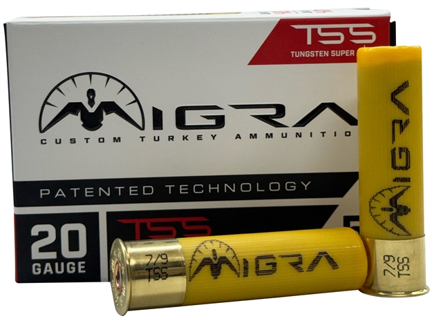 Picture of  Migra Ammunitions T2079158 Tss Turkey  20Gauge 3" 1 5/8Oz 7/9Shot 5 Per Box/10 Case