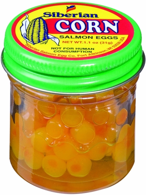 Picture of Mike's Corn Eggs Yellow/Corn 1.1Oz Jar