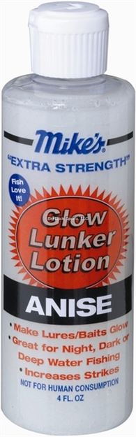 Picture of Mike's Glow Lunker Lotion Anise 4Oz