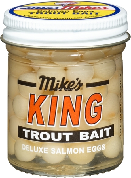 Picture of Mike's King Deluxe Salmon Eggs Light 1.1 OZ Jar